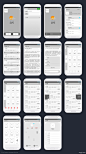 公司新版APP的部分原型线框图 - 图翼网(TUYIYI.COM) - 优秀APP设计师联盟