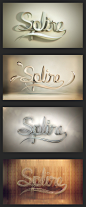 Spline Typo on Behance