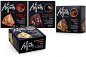 four anjels cakes columbine cakes hills design packaging design: 