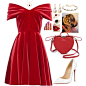 A fashion look from February 2016 featuring cocktail party dress, high heel pumps and crossbody shoulder bags. Browse and shop related looks.