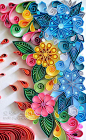 Original Paper Quilling Wall Art Love Works by QuillingbyLarisa: