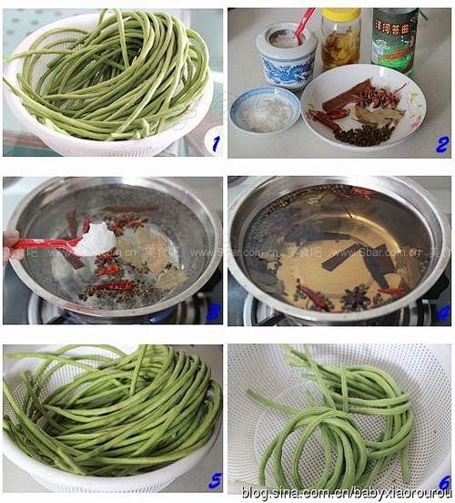 如何做自制酸豇豆的做法（￼ 泡菜菜谱）