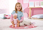 Baby Born - Muneca interactivo, color rosa (Bandai 815793): Amazon.es: Juguetes y juegos