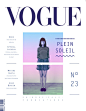 時尚有型的VOGUE雜誌編排 : Designed by Marie-Charlotte Perrault | Behance