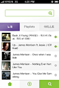 音乐讲座音乐服务手机界面设计，来源自黄蜂网http://woofeng.cn/mobile/