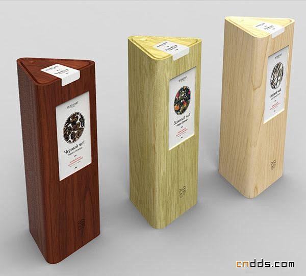一款精品茶叶木质外包装盒设计 - 中国包...