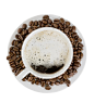 咖啡与咖啡豆37449_美食类_咖啡/巧克力/牛奶_图库壁纸_联盟素材
