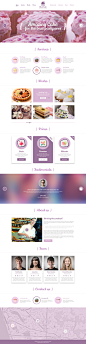 Wind Cake – One Page PSD Template