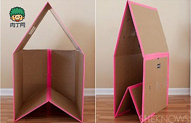 纸箱小屋—教你利用旧纸箱为宠物制作温暖的...