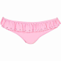 【英国代购】正品RiverIsland PINK SCALLOP FRILL BIKINI BRIEFS