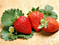 strawberries  / 1024x768 Wallpaper