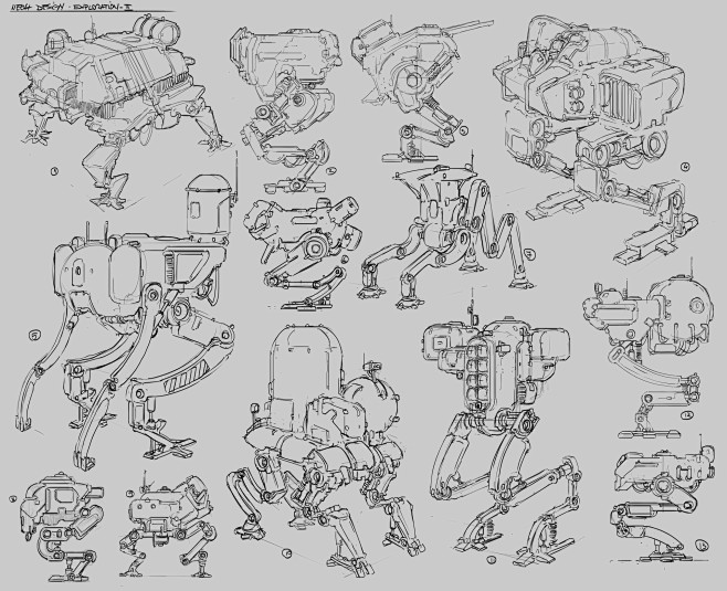 Mech Exploration 1, ...