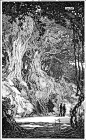 美国艺术家 Franklin Booth 的钢笔画，丝丝线条清晰准确，如针织地毯般华美。 ​​​​