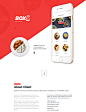 Box8 :: Food ordering & delivery app UI/Ux Design : Box8 is a fastest growing food delivery start up. 17Seven helped them with redefining the entire user experience of their mobile app and web site over all. Further, 17Seven also played major role in 