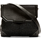 Alexander Wang Black Textured Marion Prisma Shoulder Bag