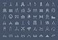 Landmark Icons : A set of Landmarks icons you’ll find useful for maps/guidebooks/websites and many more.