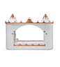 KINGS & QUEENS CASTLE - Circu Magical Furniture : Kings and Queens Castle is made entirely by hand with noble materials of great quality, it follows a modular system
