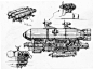 WWII Zeppelin Aircraft Carrier, longque Chen : These sketches belongs to a project I did with my friends almost 5 years ago, he is a genius model maker, we were plan to redesign those WWII metal monsters and then modeling them. These are Zeppelin Aircraft