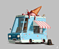 ArtStation - Ice cream, Alexandr Krainuk