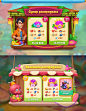 cartoon Playrix Games UI user interface