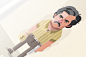 Plata o plomo : Ilustración del personaje de Pablo Escobar (interpretado por Wagner Moura) en la serie de Netflix 'Narcos'.