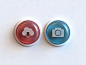 Glass Buttons - by Webshocker | #ui