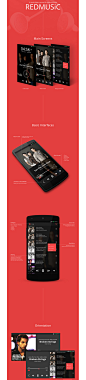 Music Player Concept for Android Phone