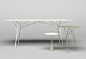 中国设计师设计的简约桌子椅子