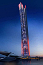 oaquin torres领导的位于马德里的a-cero建筑事务所为迪拜设计了一个新塔楼，这幢名为“波浪塔”的超高层是第一个计划建在水上的摩天大楼，与陆地之间有一座线条柔曲的桥，就像海湾里的波浪一样。这幢建筑目前正在计划之中，将坐落于al arab区，高370米，92层，双..