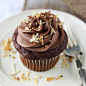 Chocolate Coconut Cupcakes