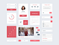 Dribbble - Cherry UI by Mark van Leeuwen