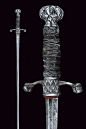 A pillow-sword    provenance:   France dating:    17th Century