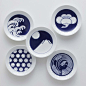 日本有田烧创新陶瓷品牌ARITA-KIHARA，用青花诠释日本传统经典图案的现代样式 | 视觉中国
