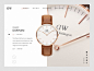 Daniel Wellington Product Carousel