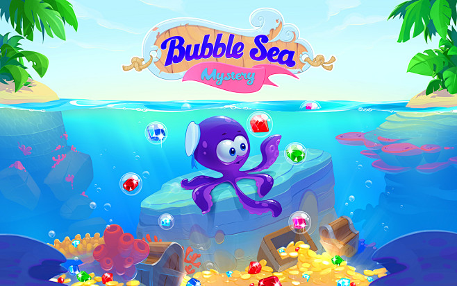 Bubble sea mystery :...