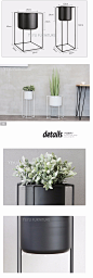 Modern design Loft Metal Flower Plant Shelf Rack, floor Stand Side flower plants rack storage, Loft Style decoration racks 1PC-in Storage Baskets from Home & Garden on Aliexpress.com | Alibaba Group