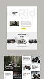 Triumph Motorcycles — Website Concept on Behance