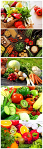 [gq111]47张蔬菜水果沙拉美食健康减肥网站电商设计高清图片素材-淘宝网