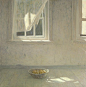窗，不动声色的温柔。画家 Jan van der Kooi