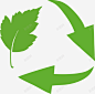 绿色环保循环图标 绿色矢量图标 节能环保 UI图标 设计图片 免费下载 页面网页 平面电商 创意素材