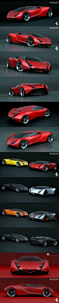 INVISIUM CONCEPT CAR' FERRARI Paulo Czyżewski on Behance