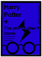 Harry Potter |#瑞士风格# #海报# by shejidaren.com@北坤人素材