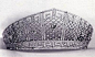 这顶王冠是１９０５年普鲁士皇太子威廉送给他的新娘梅克伦堡公主Cecilie的礼物