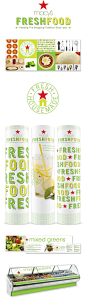 Macy's Fresh Food by UNO Branding , via Behance