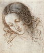 早安
/
Head of Leda，达芬奇，1504-1506

·

她站在那里，偶然地一低头，微微浅笑，海藻般弯曲的头发在晨光下发出绸缎般的光泽。这一瞬间，被我们的艺术家达芬奇印在了脑海里里。...展开全文c