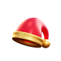 Santa Hat - 20款3D矢量圣诞节插画图标素材下载 Christmas - 3D Icon Premium Pack .blender .psd .figma