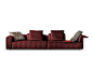 Sofa FREEMAN TAILOR By Minotti : Download the catalogue and request prices of Freeman tailor By minotti, sofa