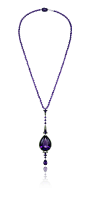 Chopard Red Carpet collection amethyst necklace.