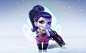 Chibi Widowmaker, Jen Lohjelm : School project.
Pixar style Overwatch character for my Chibiwatch series