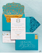 Luxury Wedding Invitations by Ceci New York - Our Muse - Floral-Inspired Wedding - Be inspired by Kim & Marty's sweet Santa Monica wedding - wedding, invitations, letterpress printing, foil stamping